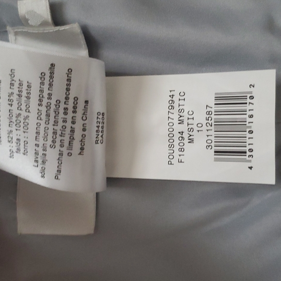 David's Bridal Mystic knee length bridesmaid dress - Picture 7 of 7